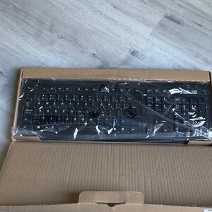 🦦ASUS Black USB Wired Keyboard